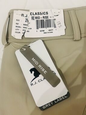 RJ Classics Women’s Anna Breeches, Sand/Tan Size 26